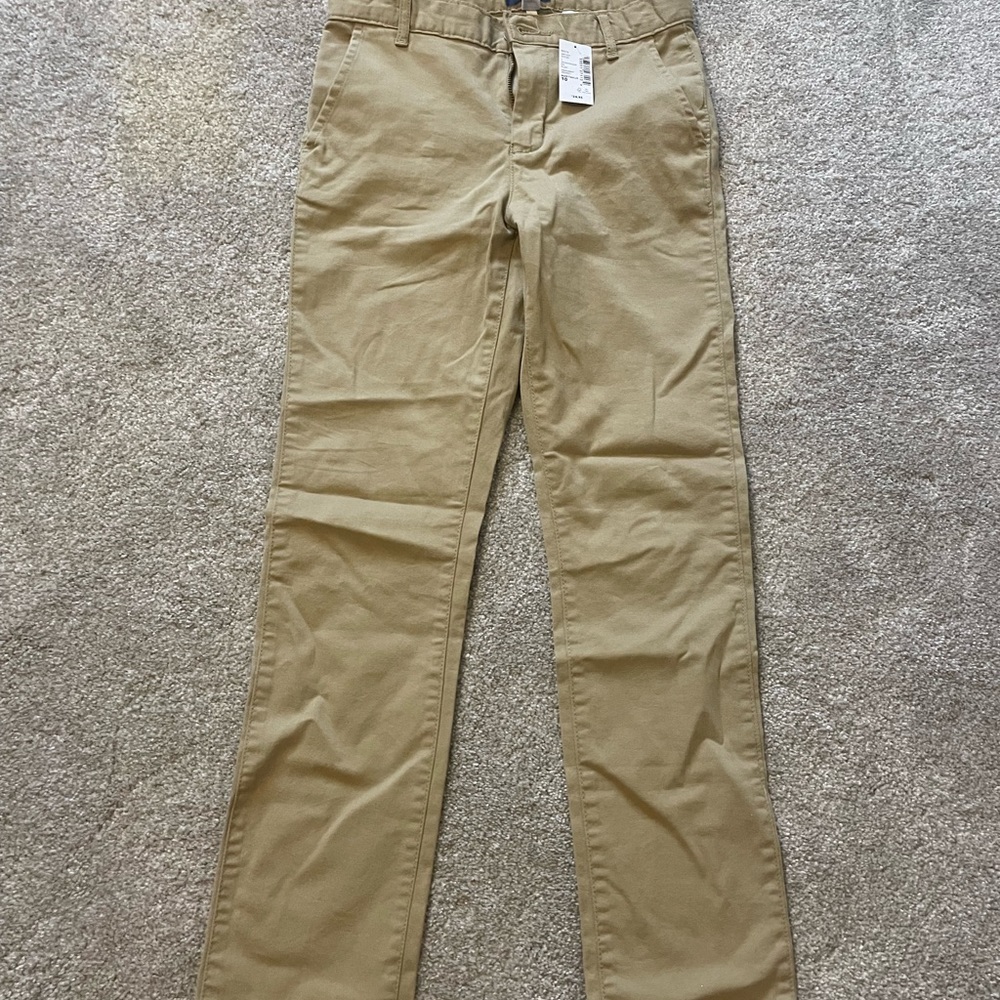 Children’s Place Boys Khaki Pants New with Tags size 10.